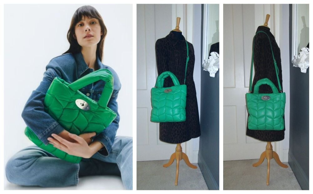 Mulberry Big Softie Top Handle Tote in Lawn Green Pillow Nappa - SOLD