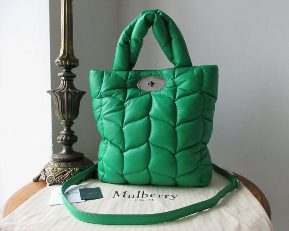 Mulberry Big Softie Top Handle Tote in Lawn Green Pillow Nappa - SOLD