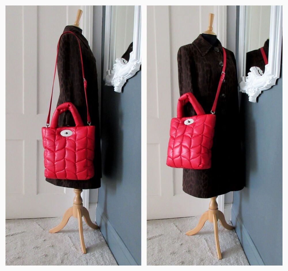 Mulberry Big Softie Top Handle Tote in  Lancaster Red Pillow Nappa - SOLD