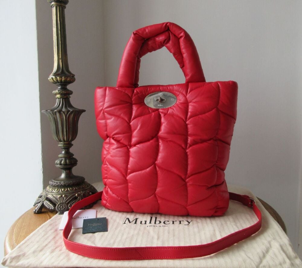 Mulberry Big Softie Top Handle Tote in  Lancaster Red Pillow Nappa - SOLD