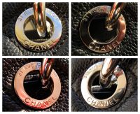 Chanel Classic GST Grand Shopper Tote in Black Caviar with Shiny Silver Har