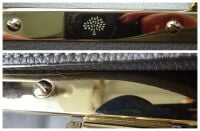 Mulberry Kensington Drawstring Satchel in Mole Grey Small Classic Grain