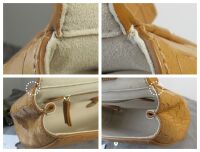 Mulberry Medium Lily in Camel Deep Embossed Croc Print Calfskin