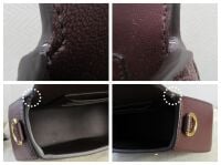 Mulberry Small Darley Satchel in Oxblood Small Classic Grain