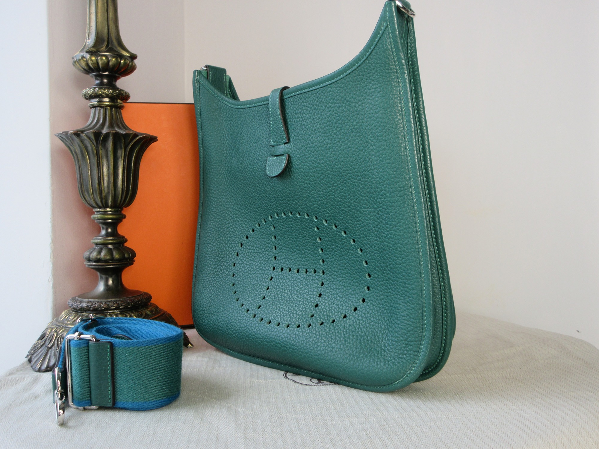 hermes Evelyne malachite empty.JPG