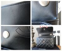 Chanel Small Trendy in Black Quilted Lambskin with Braided Gold Hardware