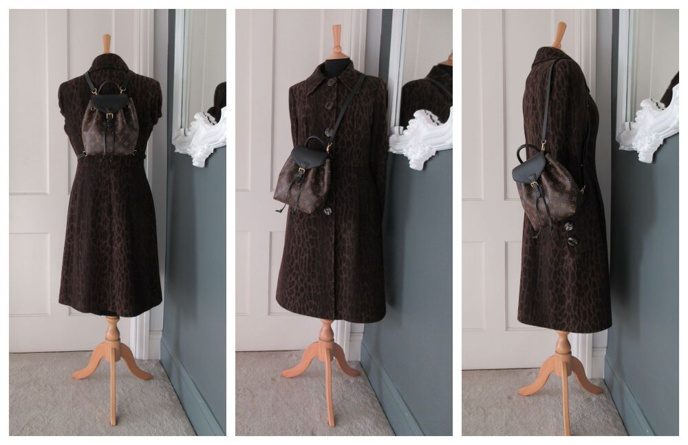 Louis Vuitton Montsouris BB Backpack in Monogram Noir - New