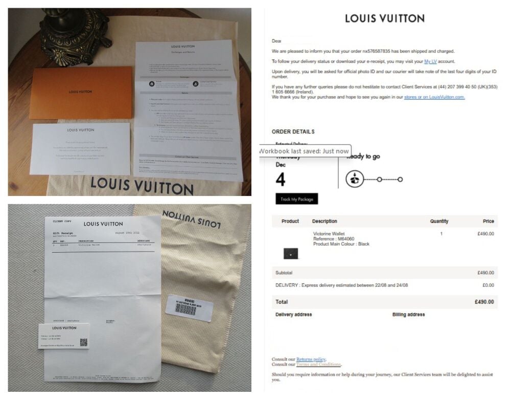 Louis Vuitton Victorine Compact Purse Wallet in Monogram Empreinte Noir