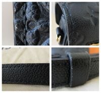 Louis Vuitton Pochette Métis in Monogram Empreinte Noir
