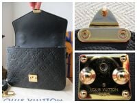 Louis Vuitton Pochette Métis in Monogram Empreinte Noir