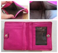 Mulberry Plaque Small ID Wallet in Mulberry Pink Glossy Goat
