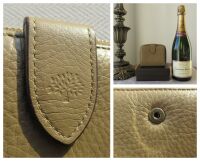 Mulberry Bifold Wallet in Khaki Spongy Pebbled Leather