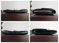 Mulberry Harriet Wallet in Nightshade Blue Spongy Patent Leather