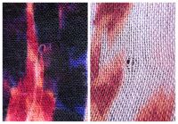 Mulberry Loopy Leopard Large Scarf Wrap in Purple Plum Bamboo Soya Mix