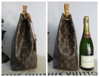 Louis Vuitton Graceful MM Hobo in Monogram Beige