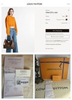 Louis Vuitton Graceful MM Hobo in Monogram Beige