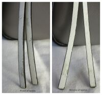 Loewe Small Hammock  Bag in Tricolor Taupe, Grey & Black Calfskin