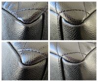 Chanel Classic Grand Shopping Tote GST in Black Caviar with Silver Hardware