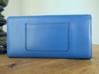 Mulberry Darley Continental Wallet in Porcelain Blue Small Classic Grain