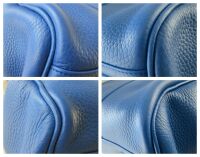 Mulberry Classic Bayswater in Porcelain Blue Heavy Grain Leather with Shiny