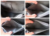 Chanel Wallet on Chain WOC in Chevron Quilted Gunmetal Caviar