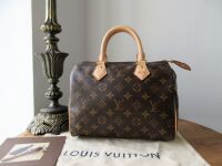 Louis Vuitton Heat Stamped Speedy 25 in Monogram Canvas