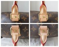 Louis Vuitton Heat Stamped Speedy 25 in Monogram Canvas