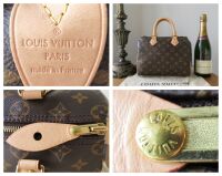 Louis Vuitton Heat Stamped Speedy 25 in Monogram Canvas