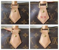 Louis Vuitton Heat Stamped Speedy 25 in Monogram Canvas
