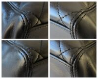 Chanel Vintage Small Tote in Black Quilted Calfskin with Shiny Silver Hardw