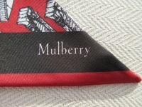 Mulberry Ltd Ed Chinese New Year CNY Lunar London Landmarks Large Bag Scarf