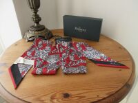 Mulberry Ltd Ed Chinese New Year CNY Lunar London Landmarks Large Bag Scarf