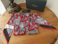Mulberry Ltd Ed Chinese New Year CNY Lunar London Landmarks Large Bag Scarf