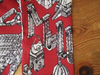 Mulberry Ltd Ed Chinese New Year CNY Lunar London Landmarks Large Bag Scarf