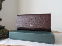 Mulberry Long Continental Purse Wallet in Oxblood Grain Vegetable Tanned - 