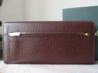 Mulberry Long Continental Purse Wallet in Oxblood Grain Vegetable Tanned - 