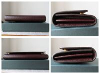 Mulberry Long Continental Purse Wallet in Oxblood Grain Vegetable Tanned - 