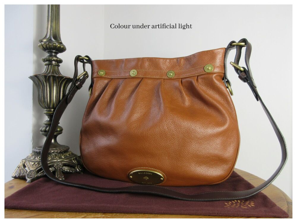 Mulberry Mitzy Messenger in Oak Pebbled Leather