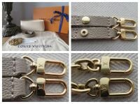 Louis Vuitton Ivy Wallet on Chain in Bicolor Tourterelle Grey & Crème Empre
