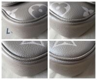 Louis Vuitton Ivy Wallet on Chain in Bicolor Tourterelle Grey & Crème Empre