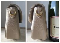 Louis Vuitton Ivy Wallet on Chain in Bicolor Tourterelle Grey & Crème Empre