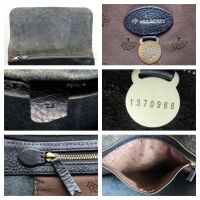 Mulberry Large Dan Messenger in Black Natural Vegetable Tanned Leather