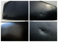 Gucci Vintage G Clip Long Folded Wallet in Smooth Black Calfskin