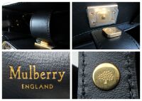 Mulberry Pimlico Small Tote in Black High Gloss Leather - New*