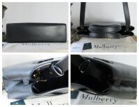 Mulberry Pimlico Small Tote in Black High Gloss Leather - New*