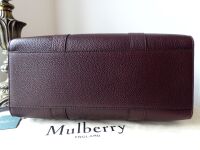 Mulberry Coca Bayswater in Oxblood Grain Veg Tanned Leather