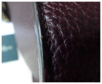 Mulberry Coca Bayswater in Oxblood Grain Veg Tanned Leather