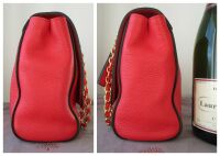 Mulberry Medium Lily in Fiery Red Small Classic Grain Leather