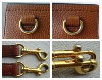 Mulberry Large Amberley Satchel in Oak Natural Grain