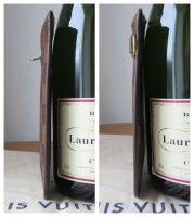 Louis Vuitton Neverfull Zip Pouch Wristlet Pochette in Damier Ebene